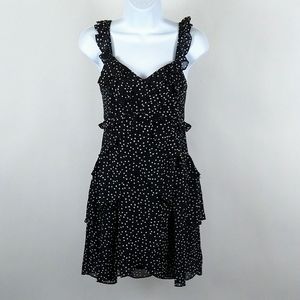 Lea & Viola tiered ruffled dress NWT